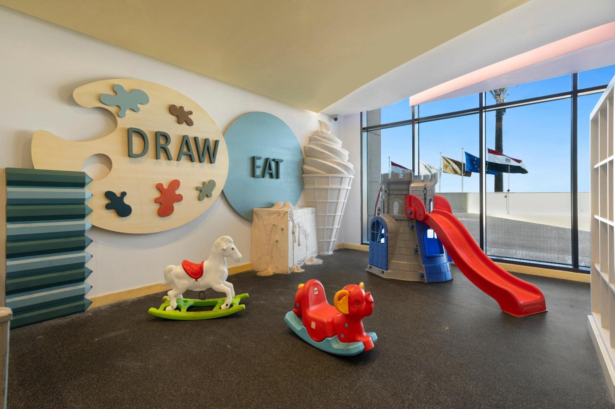 Rixos Premium Alamein El Alamein Buitenkant foto Children's area